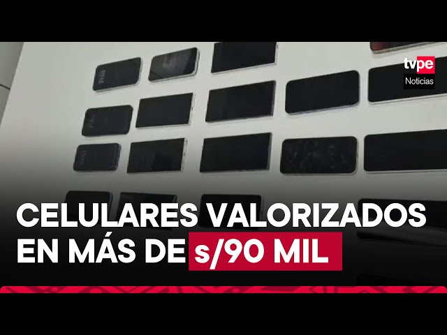 Mujer intentó ingresar al país con 20 celulares no declarados