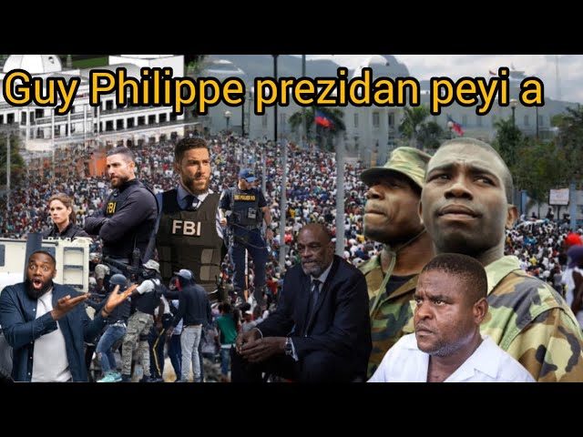 Sa fenk tonbe Guy Philippe pran peyi a li prezidan nan bouk figi Ariel Henry Mezanmi pèp la sove