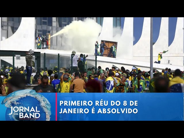 STF absolve primeiro réu do 8 de janeiro | Jornal da Band