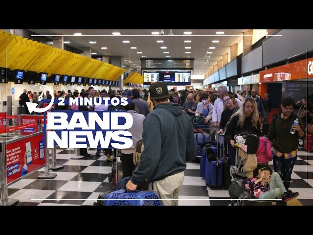 BandNews em 2 Minutos (15/03/24 - noite) Aeroporto de Congonhas é fechado por falta de energia