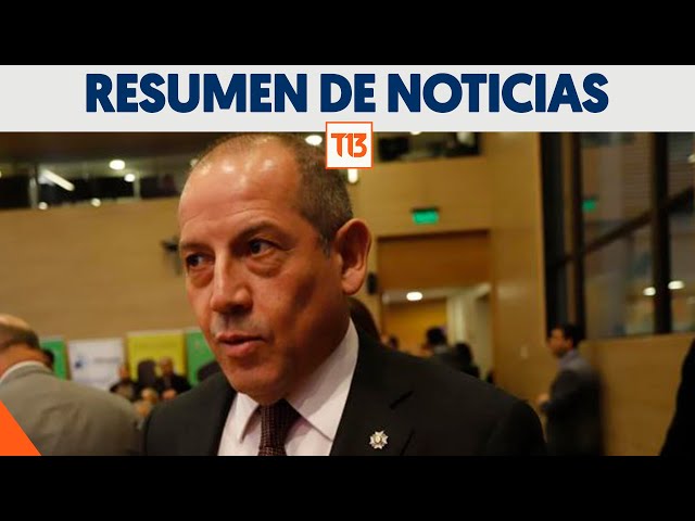 Director General de la PDI será formalizado por Caso Audios: Noticias 15 de marzo