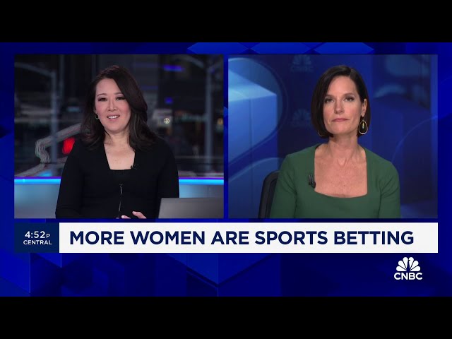 Sports betting among women on the rise