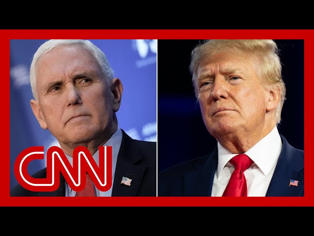 Hear why Pence says he's won't endorse Donald Trump