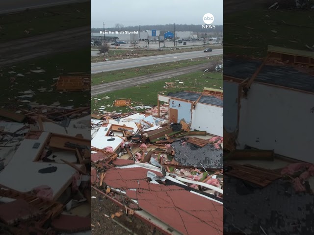 Tornadoes leave behind extensive damage in Midwest