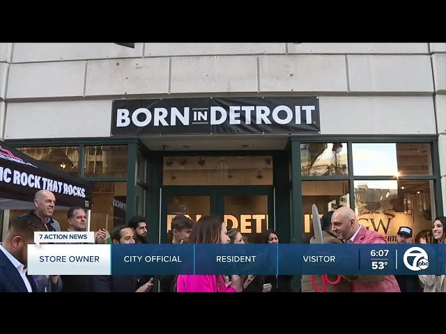 First 'pop up' store opens along Woodward as City preps for NFL Draft