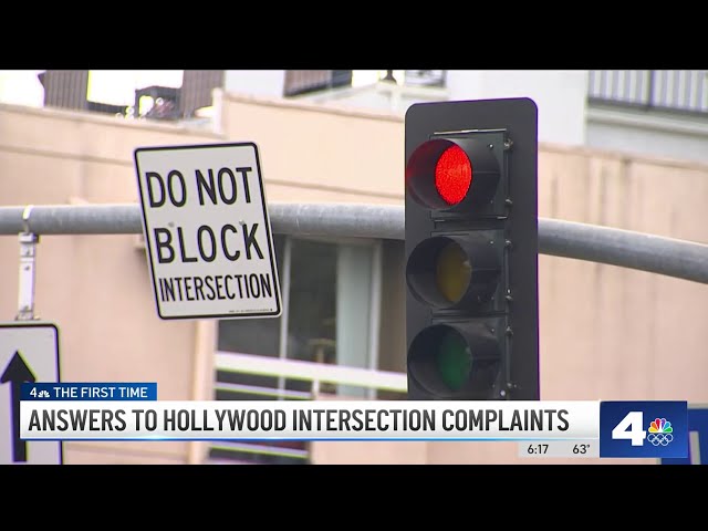 LADOT responds to Hollywood intersection complaints