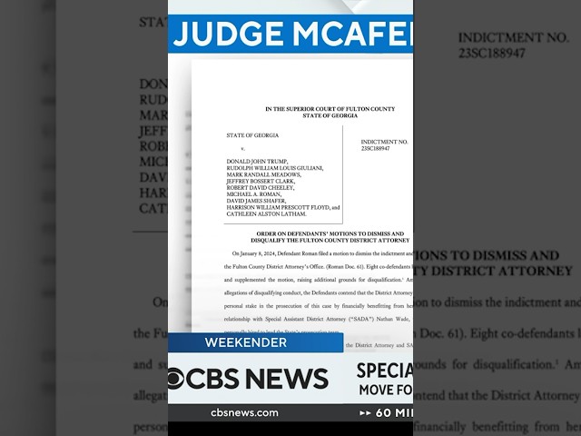 Special prosecutor Nathan Wade resigns from Trump Georgia case #shorts