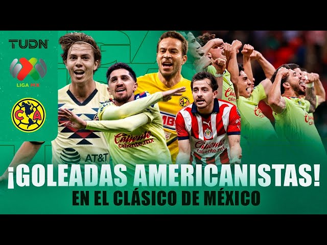  Las GOLEADAS más recordadas, del América a las Chivas | TUDN