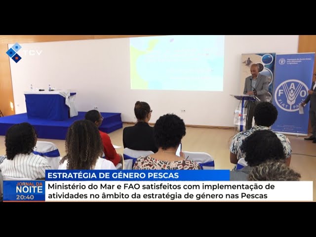 Ministério do Mar e FAO satisfeitos com implementação de atividades no âmbito da estratégia de géner