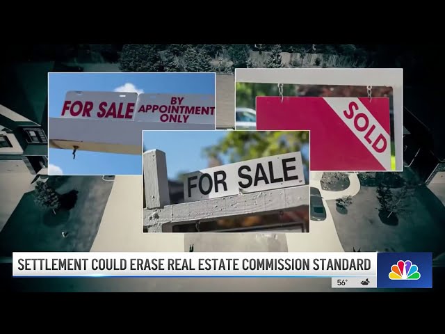 Settlement could erase real estate commission standard