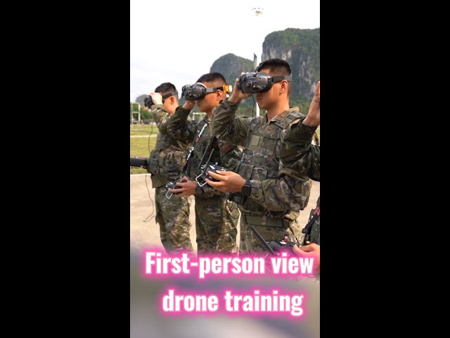 First-person view drone training