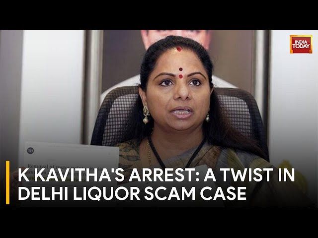 KCR's Daughter K Kavitha Produced In Delhi court, Calls Her Arrest 'Illegal' |  India