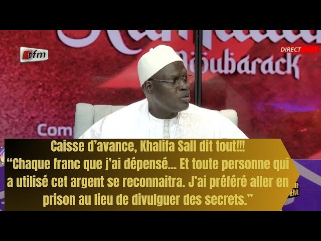 Fou Malade interpelle Khalifa Sall sur la caisse d'avance, Rebeuss, l'amnistie...