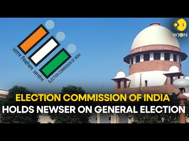 Lok Sabha Election dates announced LIVE: ECI of India holds newser on general election | WION LIVE