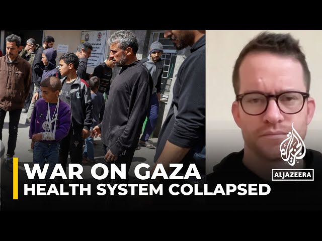 Health system in Gaza ‘catastrophic’