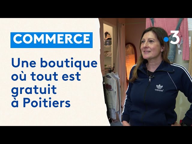 ⁣Free shop, un nouveau commerce où tout est gratuit à Poitiers