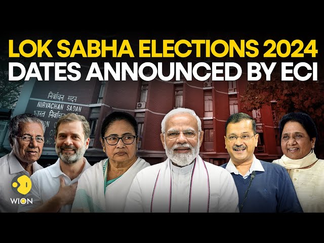 Lok Sabha Election dates announced LIVE: India's EC announces dates for Lok Sabha Elections 202