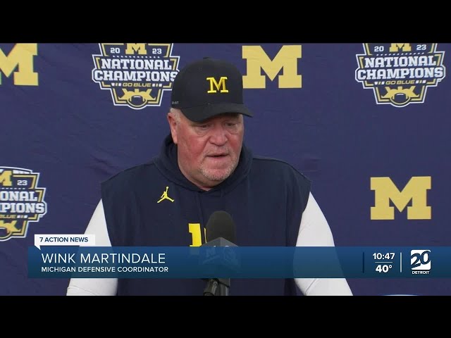 WATCH: Wink Martindale explains why he took Michigan defensive coordinator job