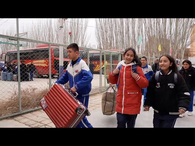 GLOBALink | Mountainous town in China's Xinjiang ensures safe travel of students