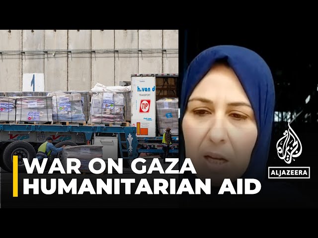 Israel has been restricting humanitarian aid from reaching Gaza through land crossings