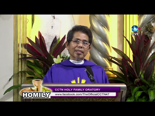 MARCH 16, 2024 Homily   By -  Rev. Fr.  Jose Adonis Aquino