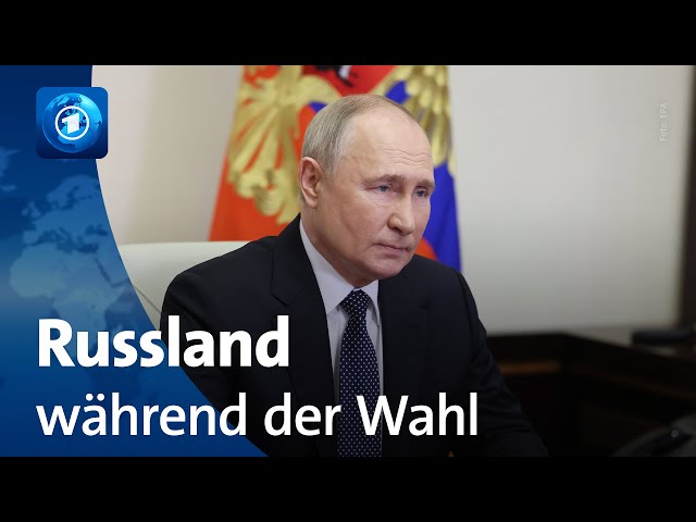 Präsidentenwahl in Russland – zweiter Tag der Abstimmung