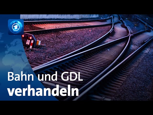⁣Bahn und GDL verhandeln wieder