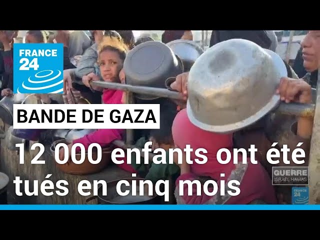 Bande de Gaza : les enfants, premières victimes du conflit avec Israël • FRANCE 24