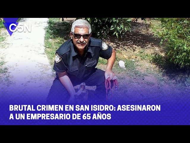 BRUTAL CRIMEN en SAN ISIDRO