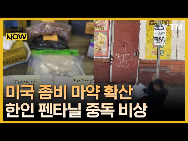 미국 '좀비 마약' 펜타닐 확산…"한인 청소년 중독 늘어" / YTN korean