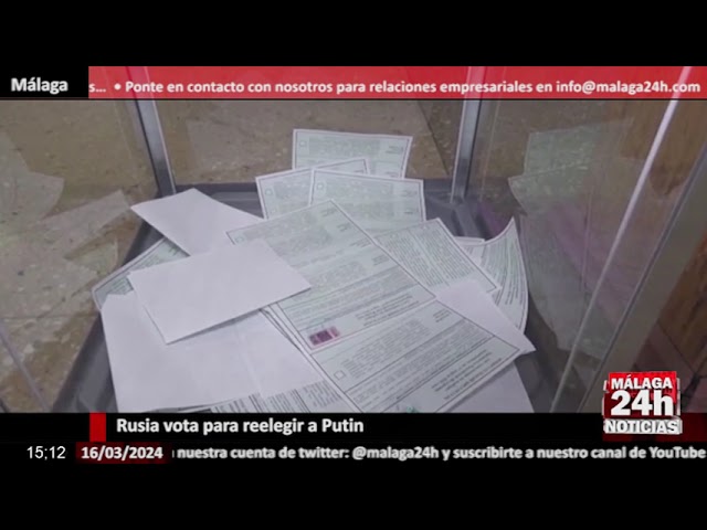 Noticia - Rusia vota para reelegir a Putin