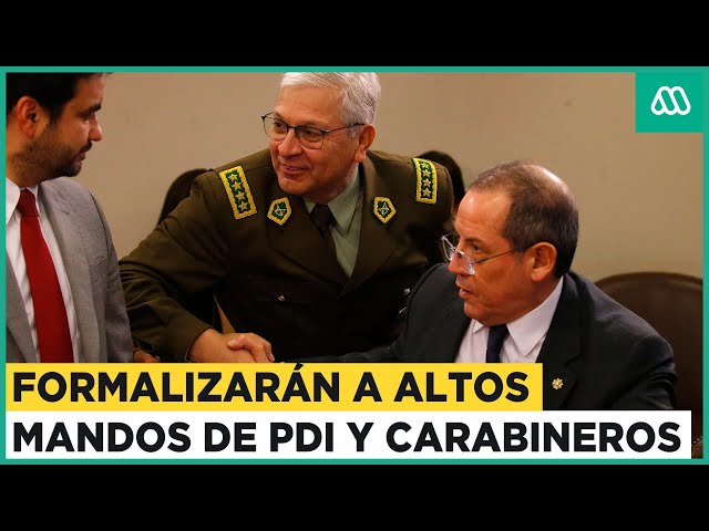 Los dos altos mandos cuestionados: Directores de PDI y Carabineros serán formalizados