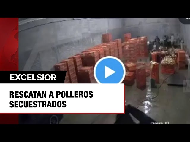 ⁣Rescatan a polleros secuestrados en diciembre en Toluca; así los 'levantaron'