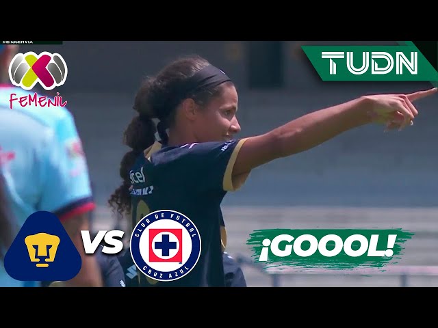 ¡DOBLETE DE AERIAL Y CAE EL CUARTO! | Pumas 4-2 Cruz Azul | Liga Mx Femenil-CL2024 J11 | TUDN