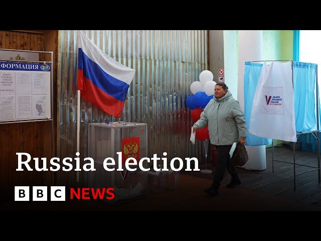 Putin 'certain' to win as Russian presidential election voting continues | BBC News