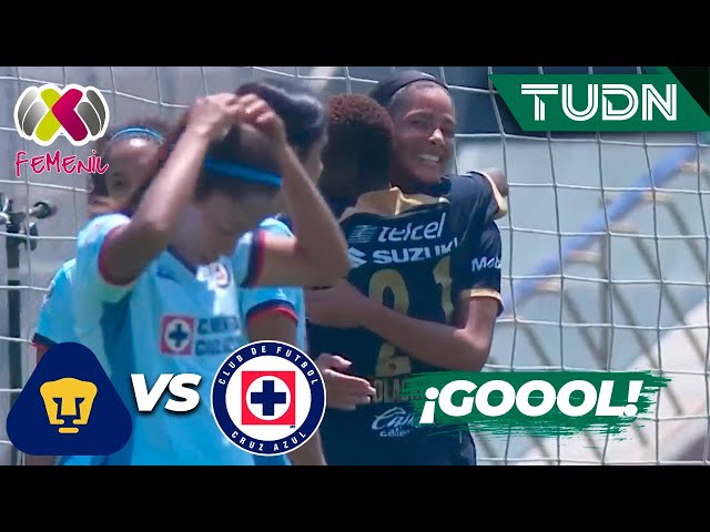 ¡AERIAL de cabeza hace el tercero!  | Pumas 3-1 Cruz Azul | Liga Mx Femenil-CL2024 J11 | TUDN