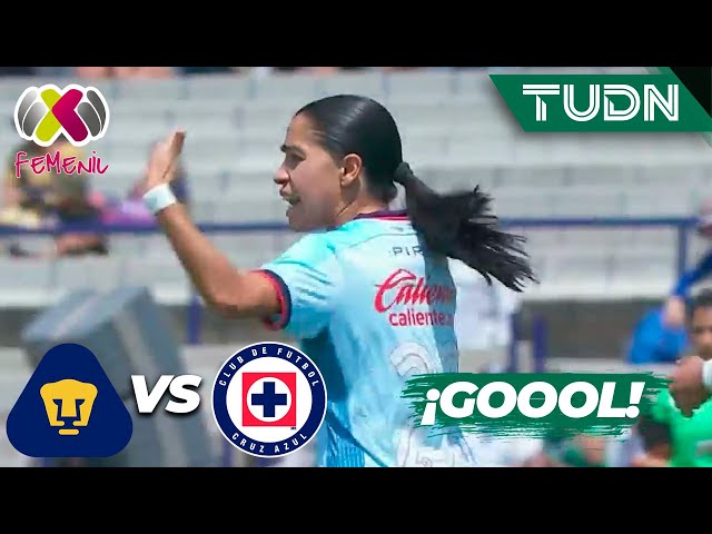 ¡XIMENA RÍOS acerca a las CELESTES! | Pumas 3-2 Cruz Azul | Liga Mx Femenil-CL2024 J11 | TUDN