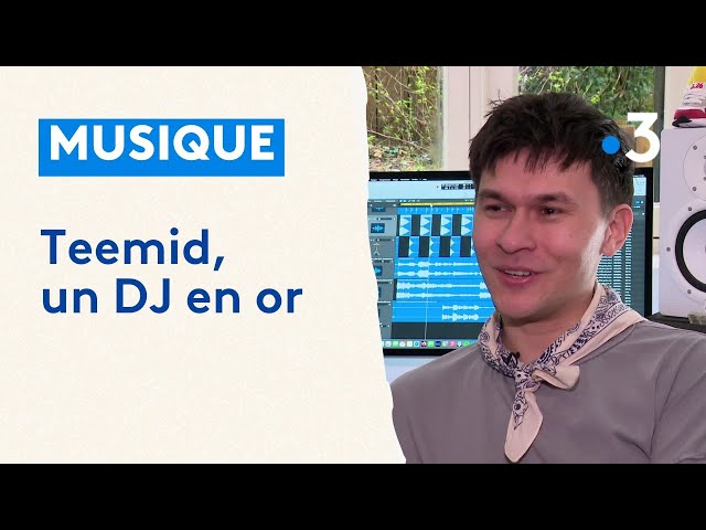 Le DJ Teemid, disque d'or