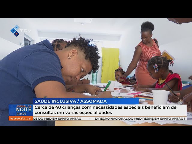 Cerca de 40 crianças com necessidades especiais beneficiam de consultas em várias especialidades