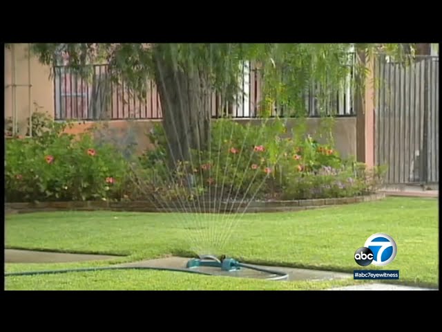 California proposes delaying rules aimed at reducing water on lawns, concerning environmentalists