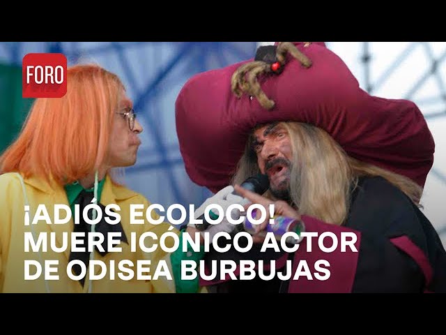 ⁣Fallece Humberto Espinosa, el "Ecoloco" de Odisea Burbujas - Sábados de Foro