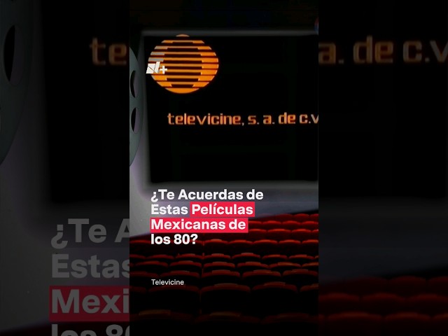 ¿Te acuerdas de estás películas mexicanas de los 80? #nmas #shorts