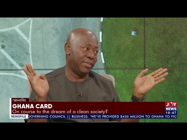 ⁣Ghana Card: We are financing the entire technical system - Moses Baiden | Newsfile