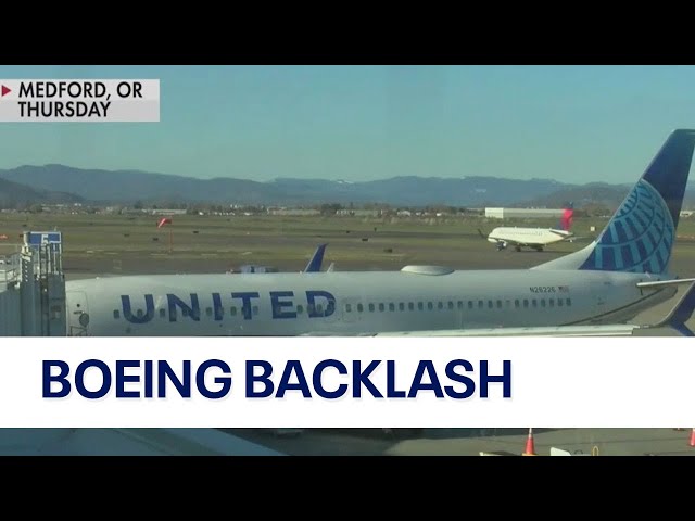 Boeing facing backlash after plane lands with missing panel