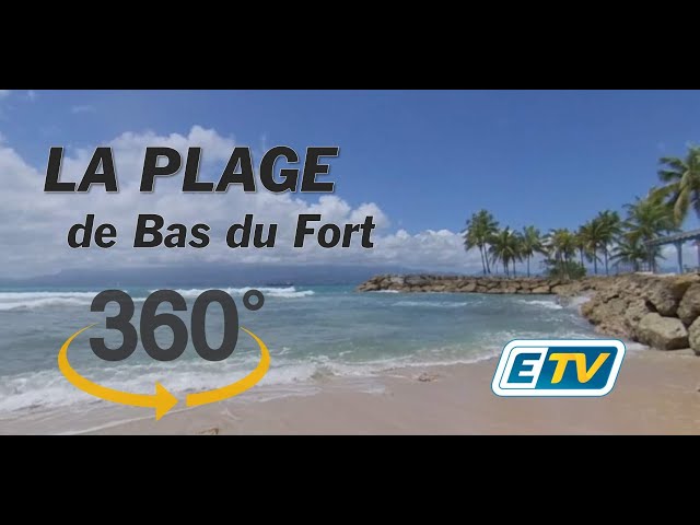 Immersion Tropicale à 360° : évasion en Guadeloupe sur la plage à Bas du Fort avec ETV