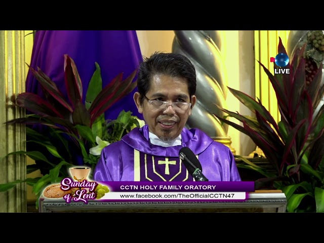17 MARCH 2024 -  HOMILY by Rev.  Fr.  Jesper Jose Adonis Aquino