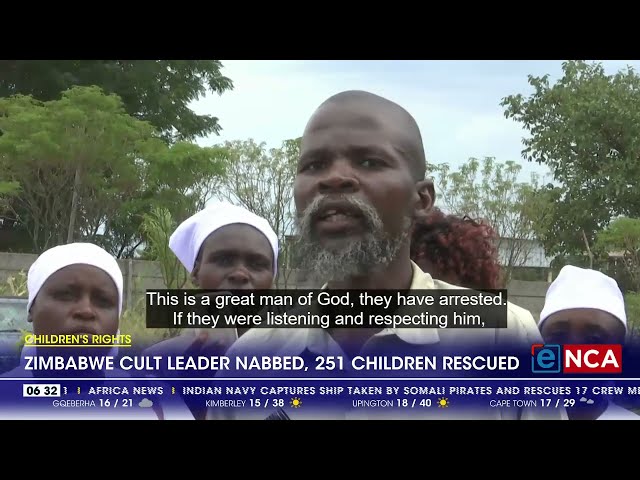 Zimbabwe cult leader nabbed, 251 children rescued