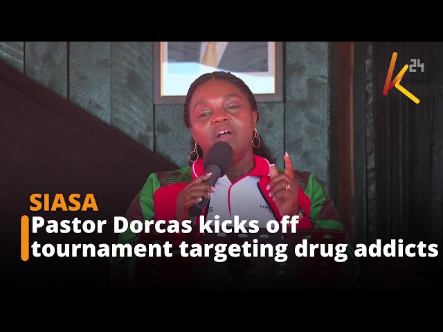 ⁣Pastor Dorcas kicks off tournament targeting drug addicts in Nanyuki