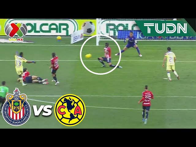 ¡SEPÚLVEDA LE PONE EL PECHO A LAS BALAS! | Chivas 0-0 América | CL2024 - Liga Mx J12 | TUDN