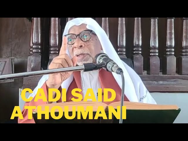 Dzahadjou Itsandra : Dars du grand cadi Sqid Mohamed ATHOUMANI, RAMADAN2024 J+6